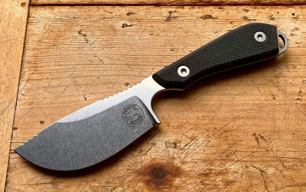 White River M1 Skinner Black G10