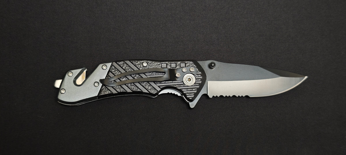 Profil Drop Point du couteau JKR600.