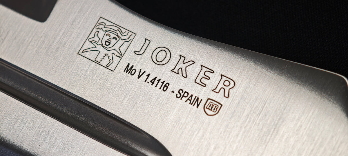 Lame de 25,5 cm en acier MOVA 1.4116 du Joker Facochero.