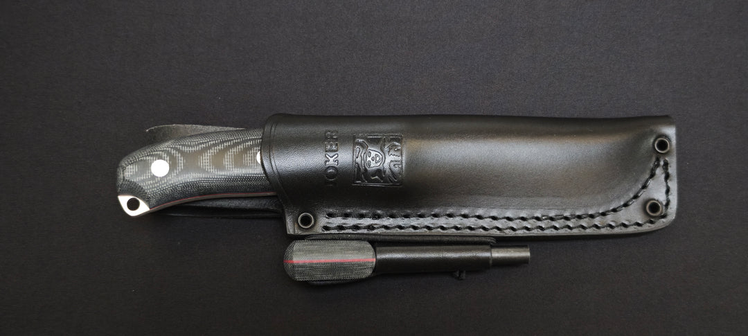 Joker Ursus CM116P avec paracorde 550 et grattoir pour firesteel.