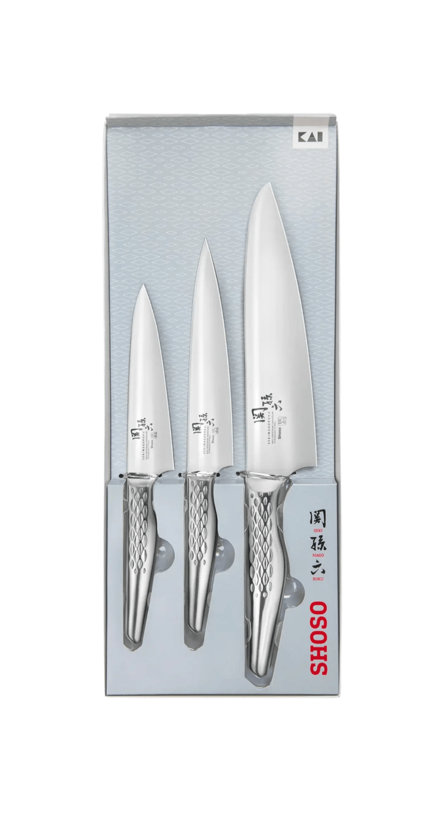 Set de couteaux KAI Seki Magoroku Shoso 51S-300