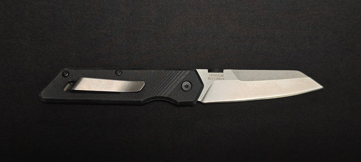 Vue ouverte du couteau pliant Kershaw Mixtape.