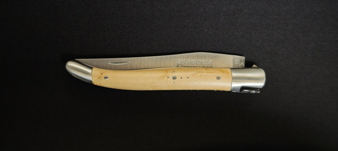 Couteau pliant Laguiole Nature Classique manche buis 22 cm Fontenille Pataud