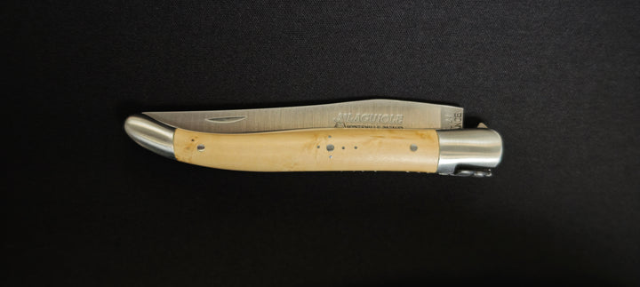 Couteau pliant Laguiole Nature Classique manche buis 22 cm Fontenille Pataud