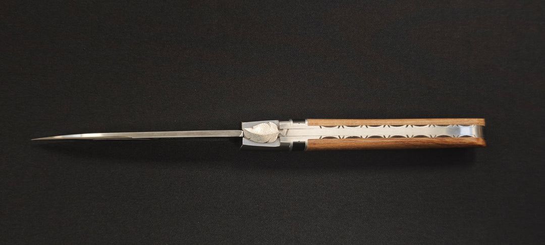 Couteau Pliant Sauveterre en Bois d'Aubrac – Réf. SA511MAEI | Artisanat Français