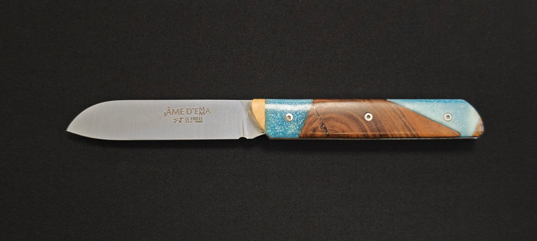 L'Âme d'Emma | Couteau Pliant de poche Premium Artisanat Français | Ref : LEMRP