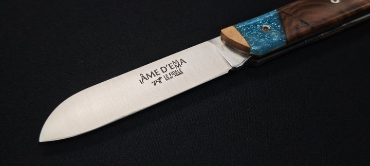 L'Âme d'Emma | Couteau Pliant de poche Premium Artisanat Français | Ref : LEMRP
