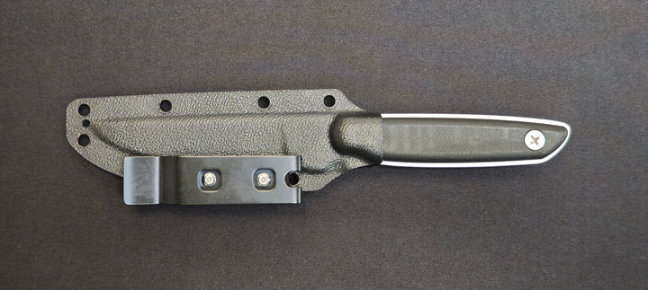 Manche G10 noir du couteau Za-Pas EHO
