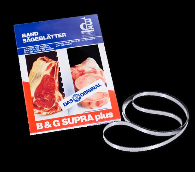 Lame de scie à os professionnelle B & G Supra Germany 1650/16 pour découpe de viande et os