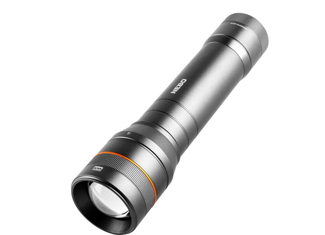 Lampe Torche NEBO 1500 Lumens – Rechargeable, Ultra-Puissante | Réf. NEB-FLT-0017-G