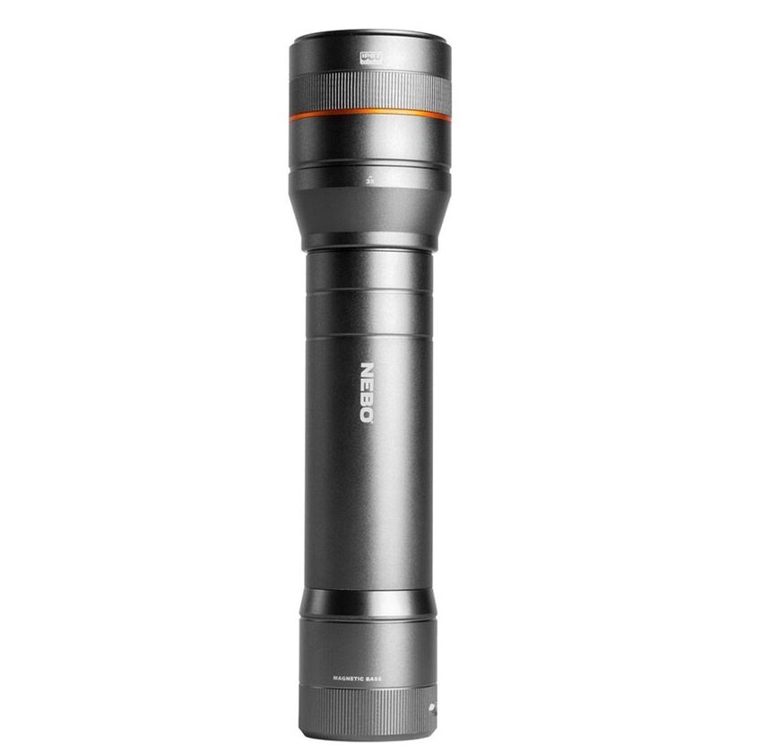 Lampe Torche NEBO 1500 Lumens – Rechargeable, Ultra-Puissante | Réf. NEB-FLT-0017-G