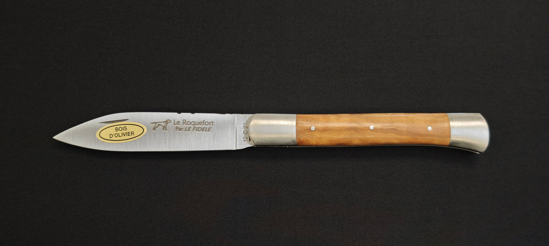 Roquefort par Le Fidèle - Couteau de poche pliant  (Réf. ROQOL)