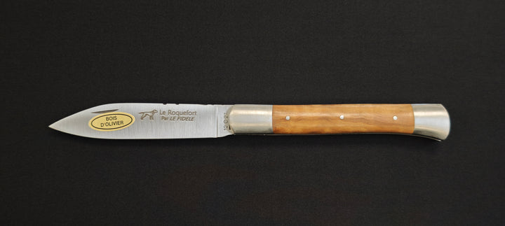Roquefort par Le Fidèle - Couteau de poche pliant  (Réf. ROQOL)
