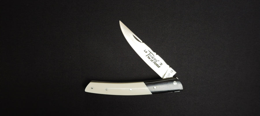 Couteau Le Thiers Le Fidèle T112DIV manche ébène et os