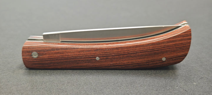 Couteau Pliant "Le Mineur" par Le Fidèle – Bois de Violette Véritable (MINBV)
