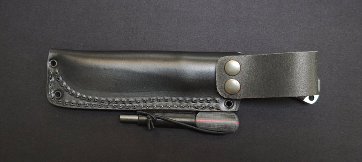 Couteau fixe Joker Ursus conçu pour le bushcraft et la survie.