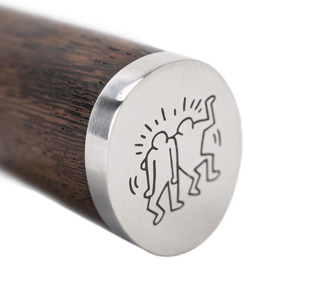 Set de 4 Couteaux à Steak – Design Keith Haring – Édition Artistique 4 pièces (Réf. 31HK200-12.4)