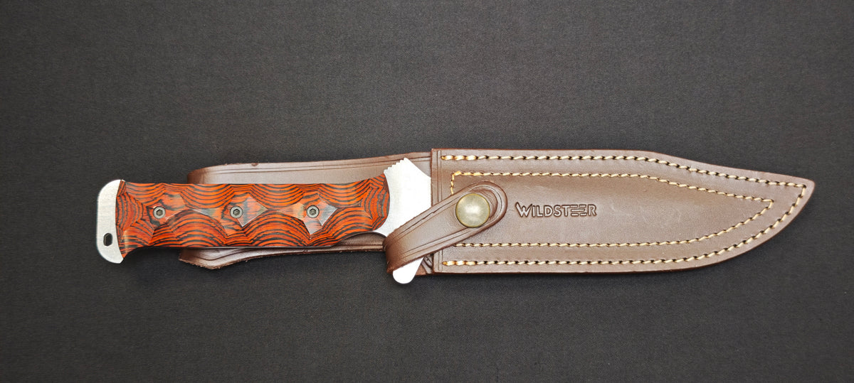 Couteau de chasse Wildsteer fabriqué en France.
