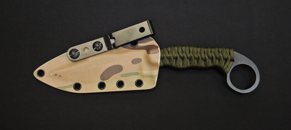 Étui Kydex P.TAC du couteau Wildsteer TALIM.