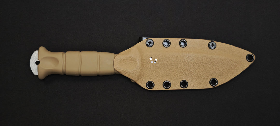 Couteau bushcraft Wildsteer fabriqué en France.