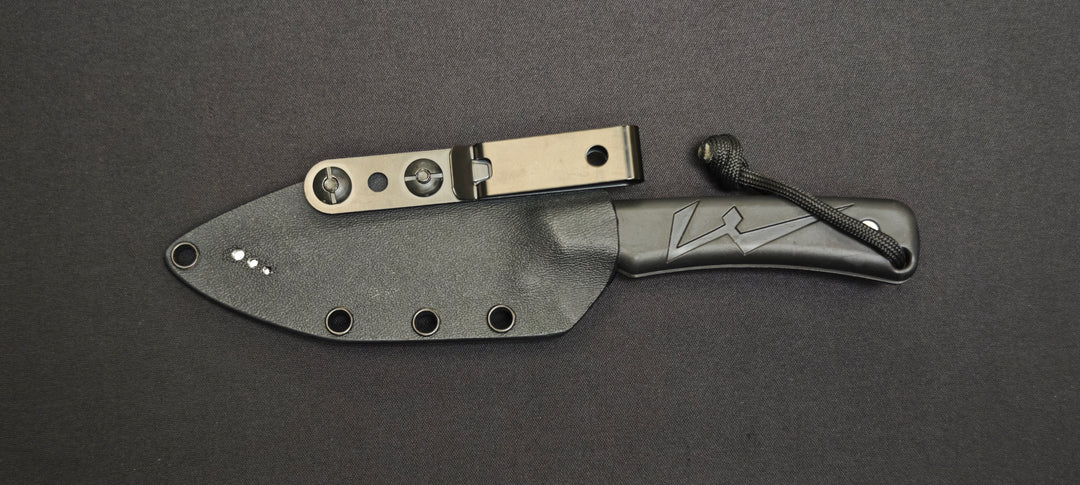 Étui Kydex P.TAC avec clip métallique Wildsteer.