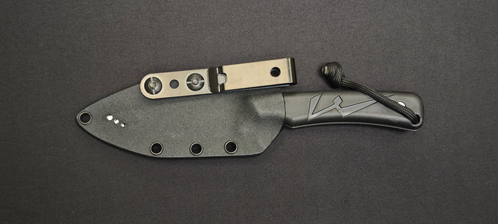 Étui Kydex P.TAC avec clip métallique Wildsteer.
