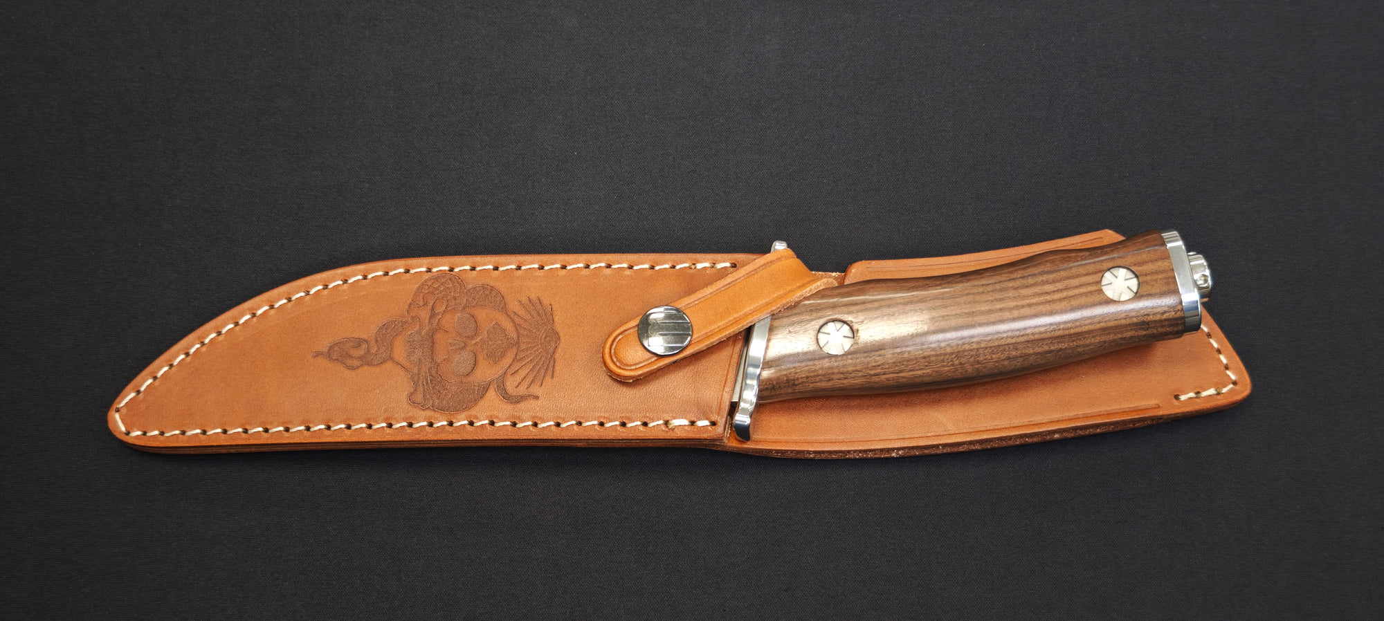 Couteau fixe Maserin 987 Siberian – vue de profil