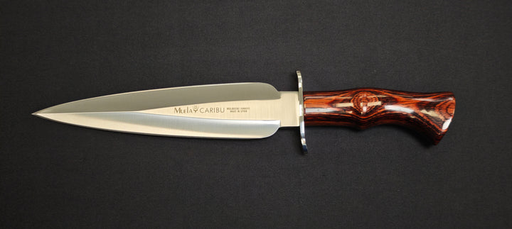 Muela Caribu Dague double tranchant 20,5 cm Inox – Poignard Outdoor & Chasse