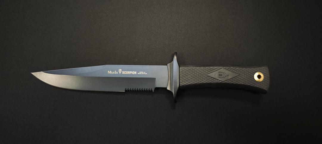 Muela Scorpion 18N – Couteau de chasse, survie et plein air