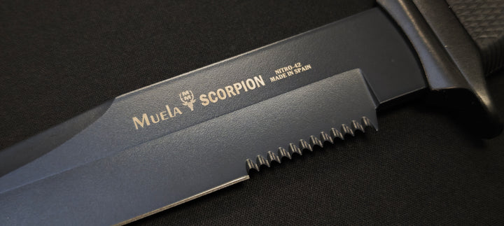 Muela Scorpion 18N – Couteau de chasse, survie et plein air