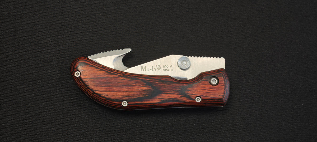 Verrouillage liner-lock du couteau Muela SW-8R
