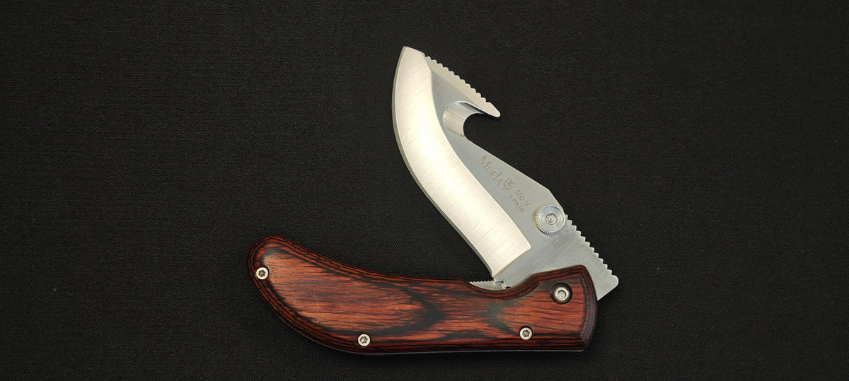 Muela SW-8R avec lame inoxydable MoVa de 7,5 cm.