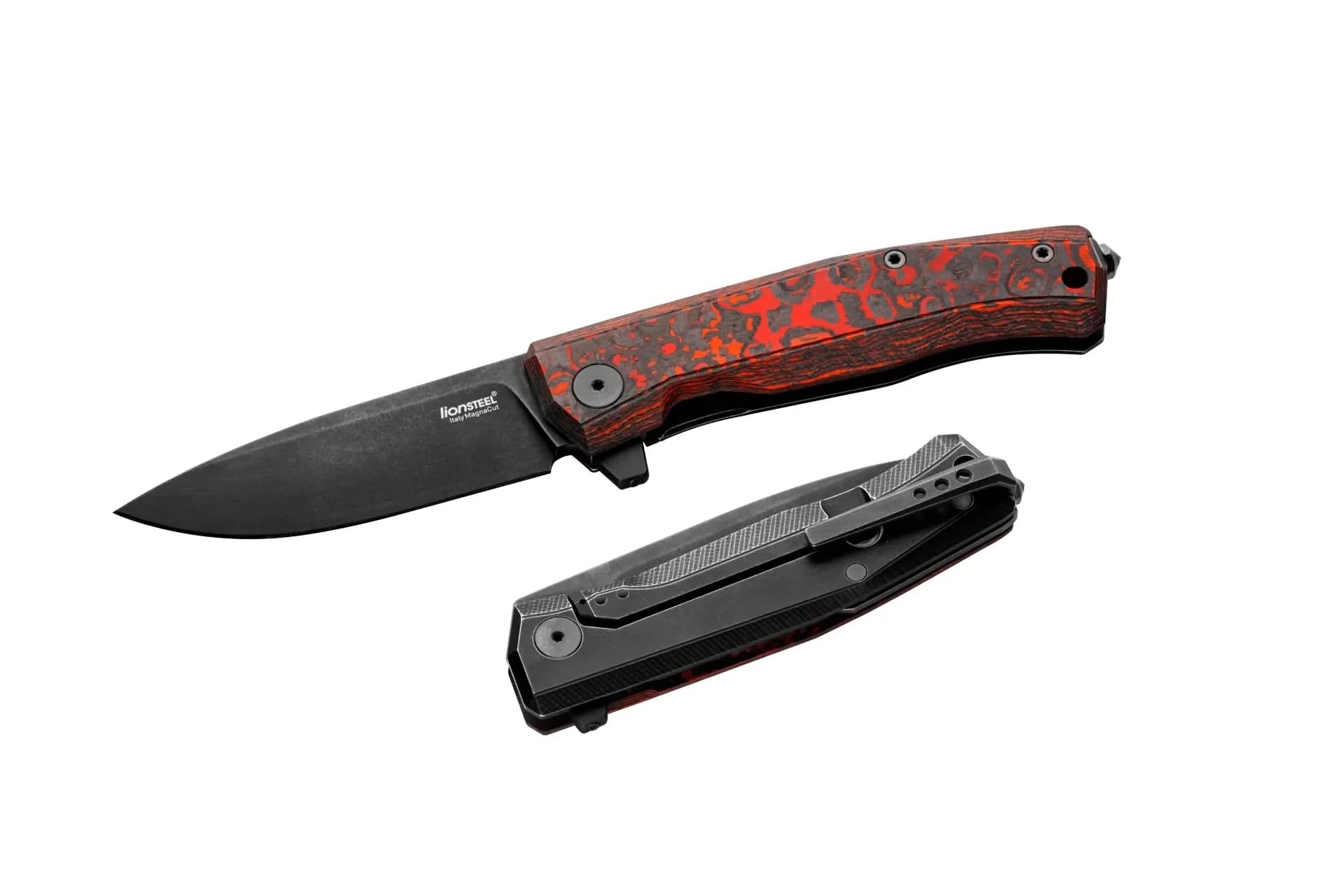 Lionsteel MT01 MC MV Myto MagnaCut - Mars Valley FatCarbon - Coutellerie Marcin