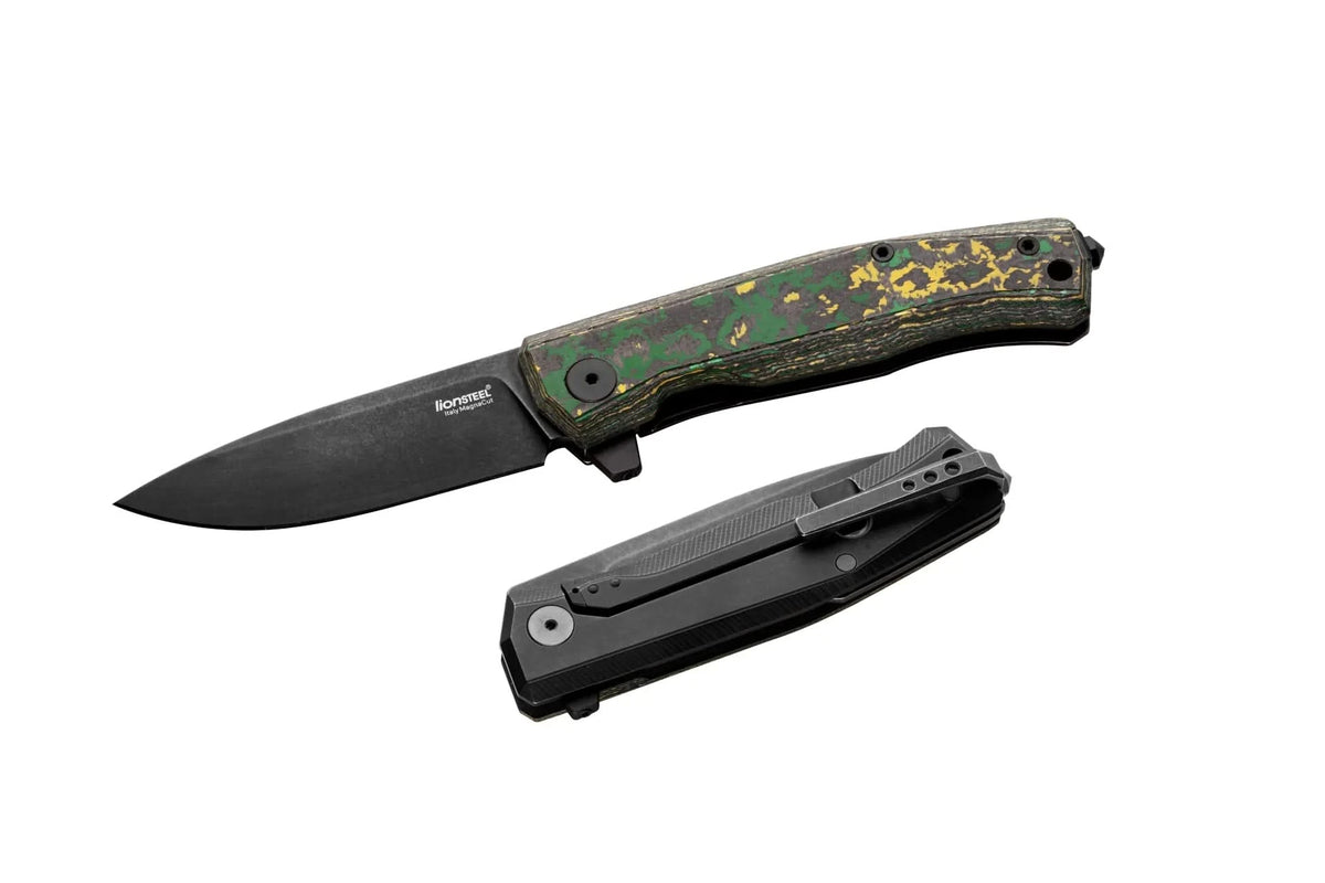 Lionsteel MT01MCTS Myto MagnaCut - Toxis Stone FatCarbon - Coutellerie Marcin