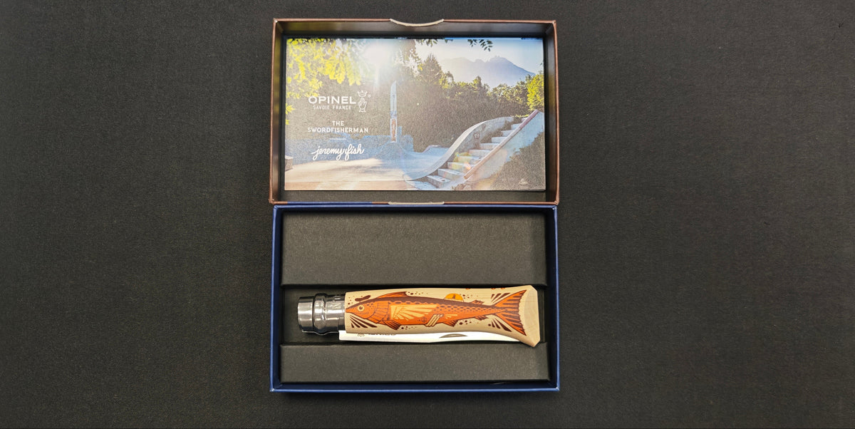 Opinel N°08 Jeremy Fish édition limitée 2026.