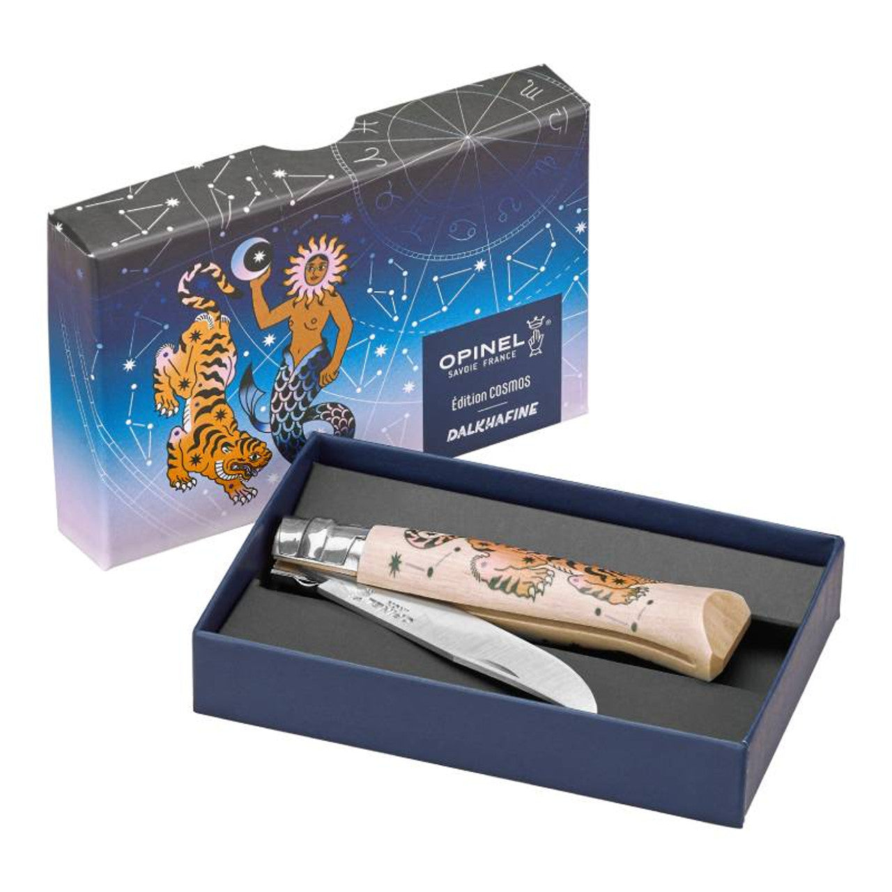 Opinel N°08 Cosmos Dalkhafine – Édition limitée numérotée
