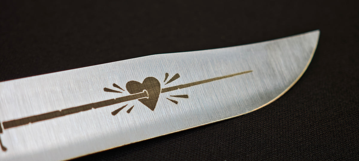 Décor par sublimation du manche Opinel The Swordfisherman.