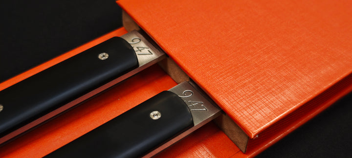 Perceval Coffret Couteaux de Table Noir 2 pcs - manche polyacétal | 947