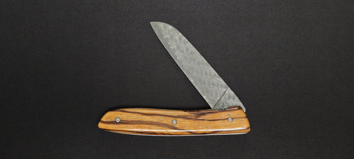 Couteau pliant Perceval L08 avec manche en Bois de Serpent.
