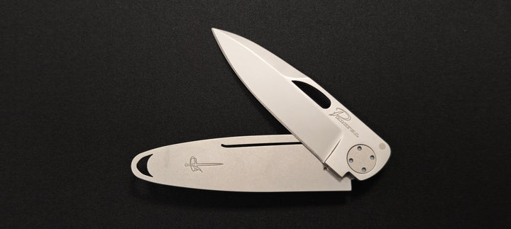 Atelier Perceval T45 – Couteau de poche Ultra-fins, inox Z40