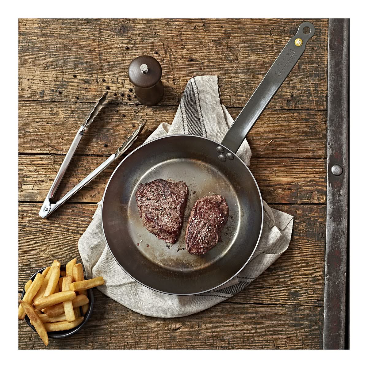 de Buyer MINERAL B 5610.28 – poêle en acier Ø28 cm
