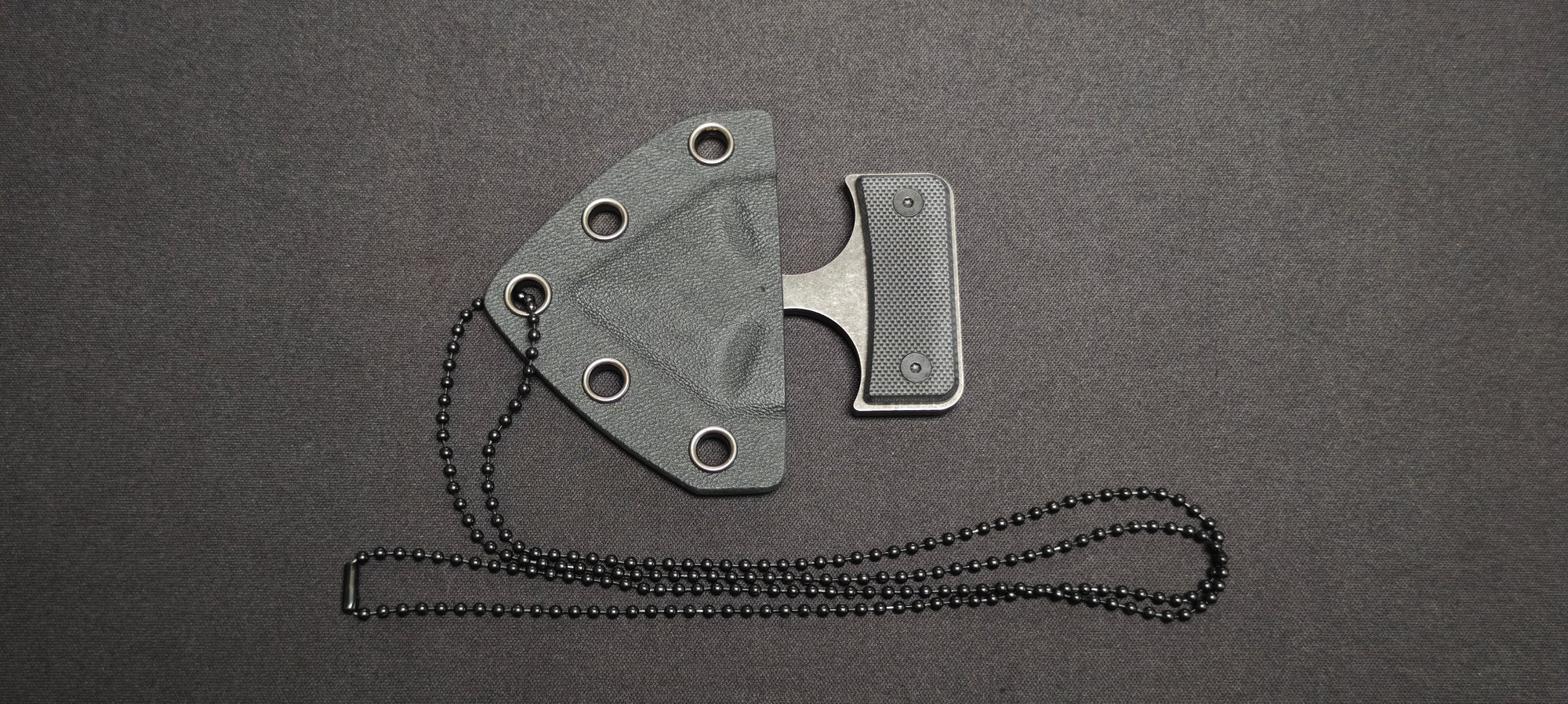 Push Dagger CobraTec Defender CBTDD2 avec lame D2 noire et manche G10