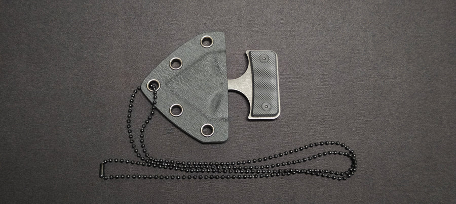 Push Dagger CobraTec Defender CBTDD2 avec lame D2 noire et manche G10