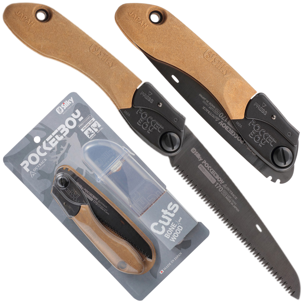 Silky PocketBoy Outback 170-10 – scie pliante 170 mm