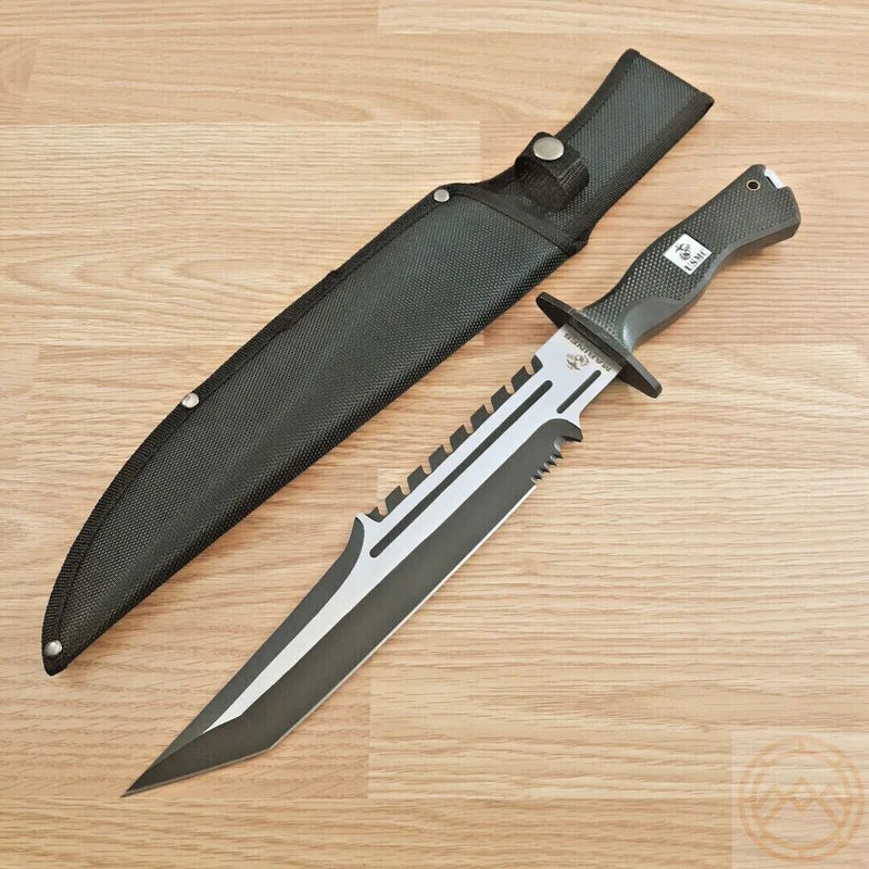 United Cutlery USMC Operation Mako UC3372 – Couteau tactique Tanto noir / acier inox