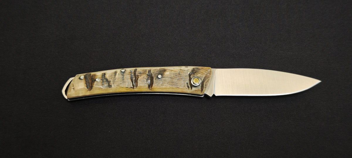 Salamandra 9 cm inox artisanal
