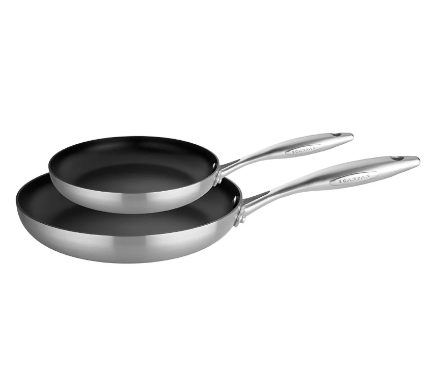 Set de 2 poêles Scanpan CTX 20 et 26 cm référence 65202600.