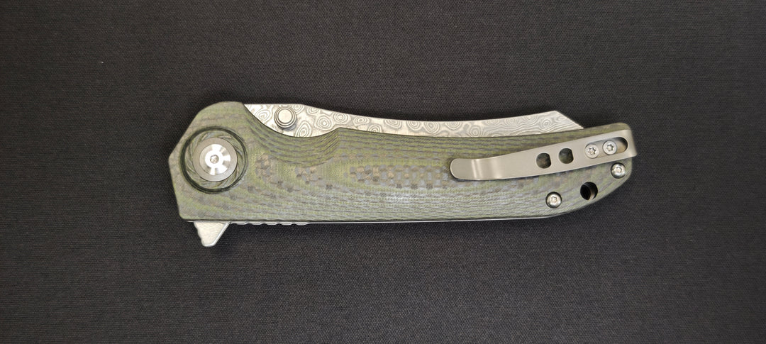 Manche G10 et fibre de carbone Shieldon Tortank