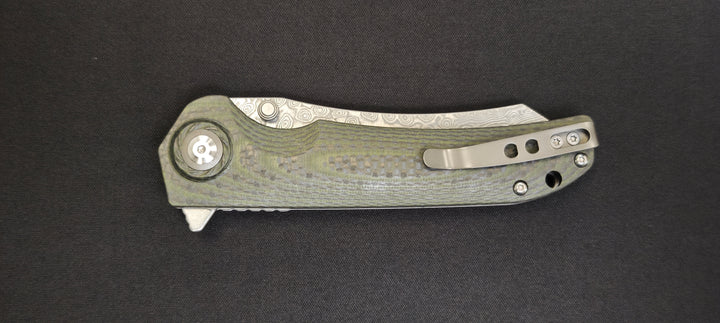 Manche G10 et fibre de carbone Shieldon Tortank
