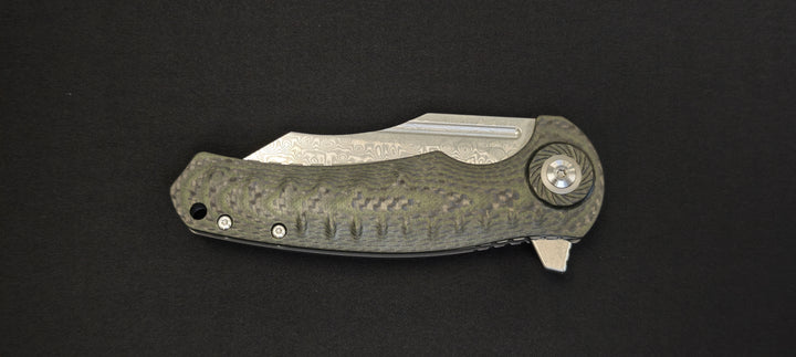 Manche G10 noir Shieldon 7093D